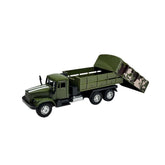 NessiWorld WK-2227-10 Camion camouflage à tirer et à déposer à l'échelle 1:50 -vardem